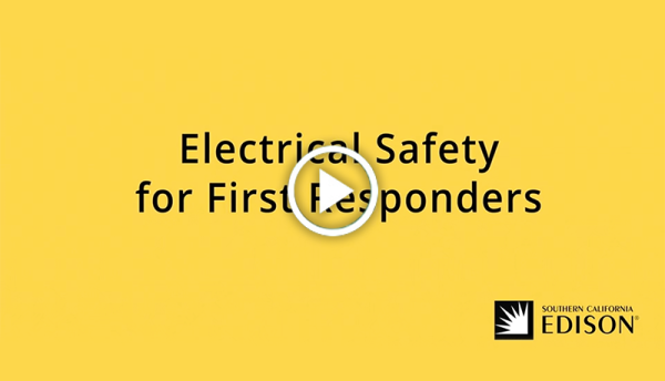 SCE Electrical Safety For First Responder Video